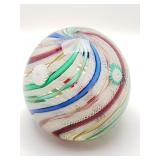 Murano art glass paperweight