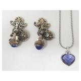 Zoe Coste earrings, made in France and Swarovski