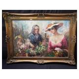 Signed oil on canvas