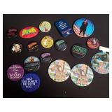 Group of vintage pins who framed Roger rabbit,