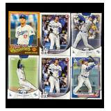 Lot of 6 Shohei Ohtani baseball cards