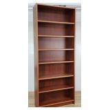 Danish Mid-century teak veneer bookshelf