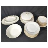 30 pc. Europorcelaine porcelain dinnerware set