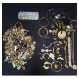Group of costume jewelry