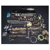 Group of costume jewlery