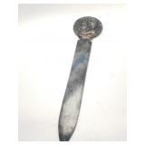 Christolfe France sterling silver letter opener