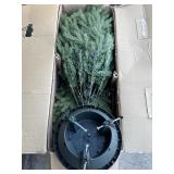 Artificial 7 foot Christmas tree