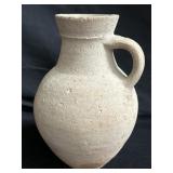 Vintage pre columbian style terracotta vessel