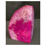 Agate geode specimen