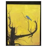 Signed oil on canvas painting by Elbert Price