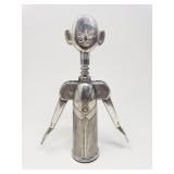 Vintage Sommelier silver plate corkscrew wine