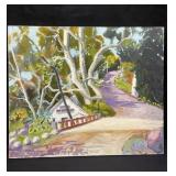 Signed oil on canvas painting by Elbert Price