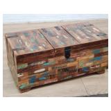 Rustic-style storage chest