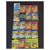Lot of vintage card packs