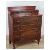 Antique mahogany chest of drawers