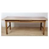 Antique walnut harvest table, as is