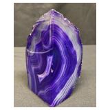 Agate geode specimen