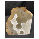 Agate geode specimen