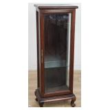Mahogany display cabinet