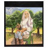 Signed oil on canvas painting by Elbert Price