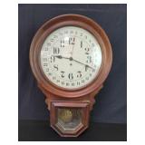 Vintage Howard Miller regulator wall clock
