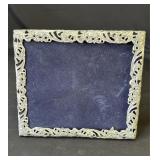 Elias blended fine pewter & sterling silver frame