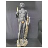Plaster "Mexico" Zulu warrior statue