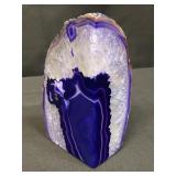 Agate geode specimen