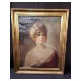 Signed oil on canvas