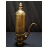 Vintage brass steam whistle
