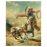 Americo Makk oil painting on canvas