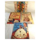 4 vintage ice cream promotional posters