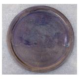 Vintage Middle Eastern engraved brass tray