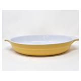 Emile Henry, France yellow casserole dish