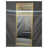 Parz Gold Leaf Floor Length Wall Mirror