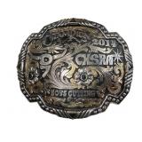2014 Bob Berg commemorative belt buckle