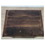 Antique oak side table