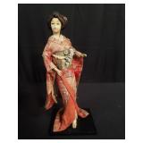 Vintage Japanese geisha doll
