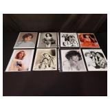 Group of signed celebrity photos