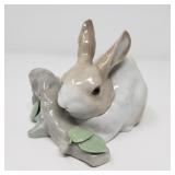Lladro porcelain rabbit figurine