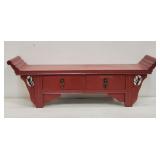 Chinese red lacquered bracket