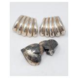 Sterling silver earrings