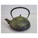 Vintage Asian cast iron teapot