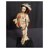 Vintage Japanese geisha doll
