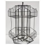 Vintage metal wire display rack