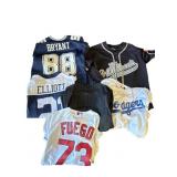 Lot of sports jerseys
