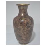 Chinese cloisonne vase