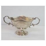 Sterling silver sugar bowl missing porcelain