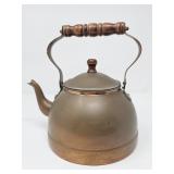 Copper teakettle