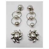 Sterling silver earrings